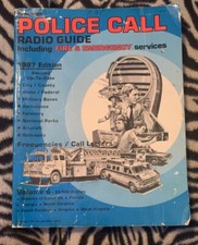 Radio Shack 1987 Police Call Radio Guide Booklet Vol. 6