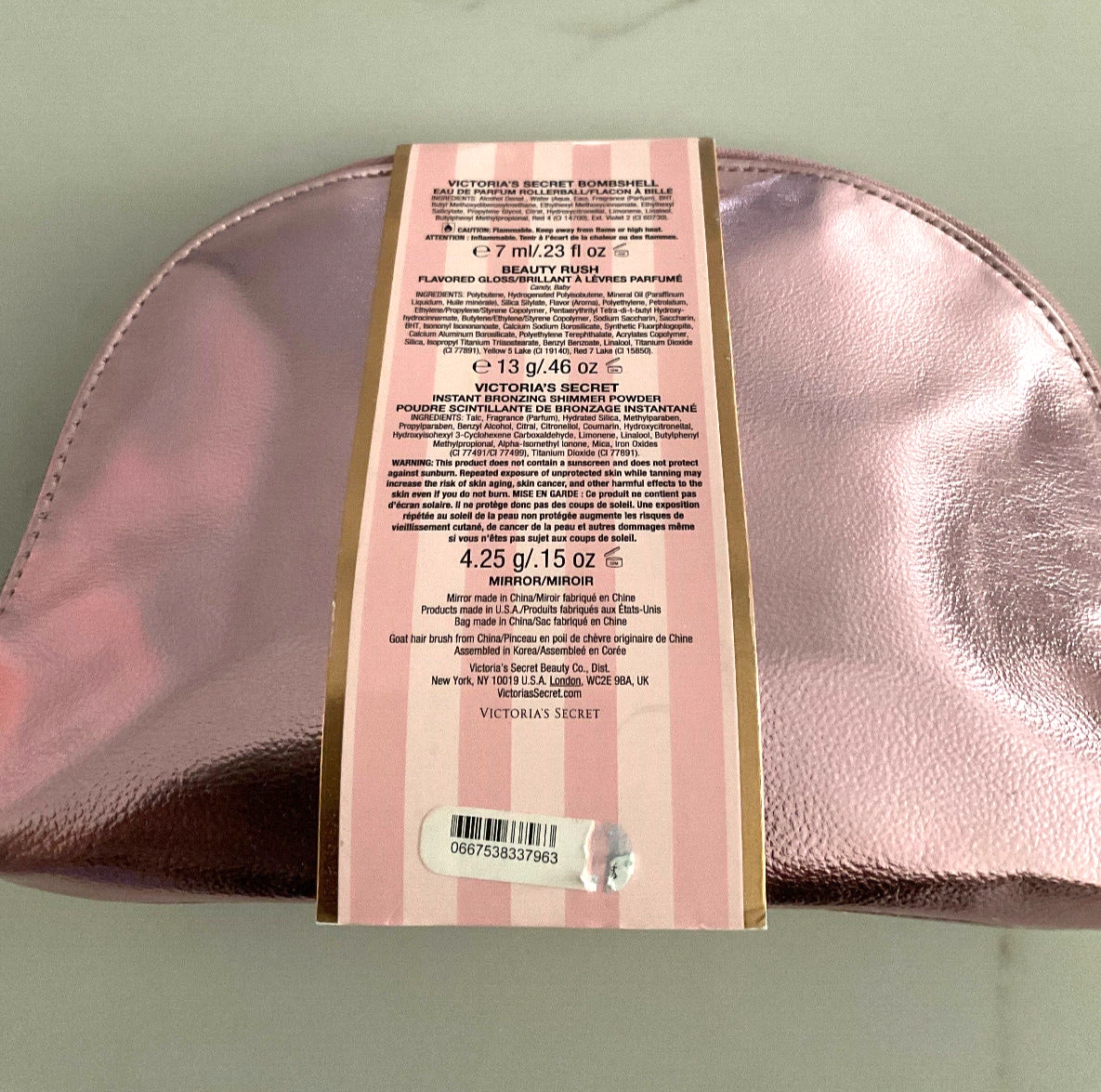 Sac victoria secret rose sale