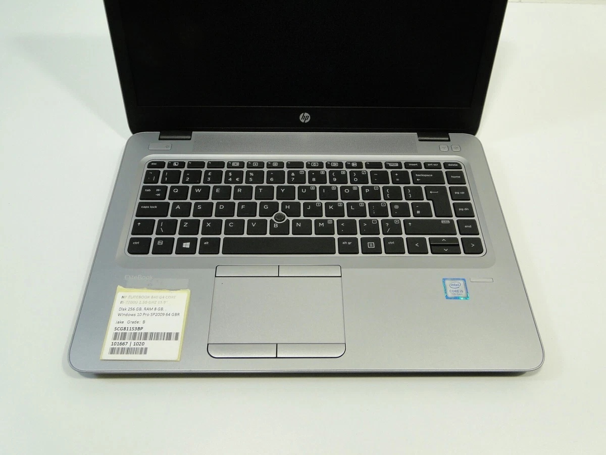 Hp Elitebook 840 G4 HP Elitebook 840 G4 Laptop i5-7200U 8GB RAM 256GB SSD 14" Laptop W10 Warranty B | eBay
