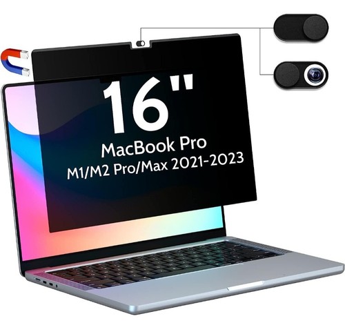 Privacy Screen MacBook Pro 16 Inch (2021-2023, M1, M2) -A2485/A2780