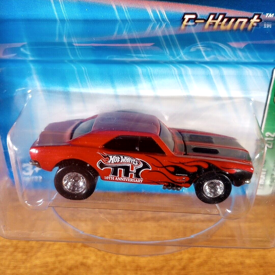 Hot Wheels Treasure Hunt T-Hunt '67 1967 Camaro Red Real Riders TH