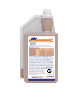 Diversey Stride Citrus SC Neutral Cleaner 1qt AccuMix 3 - Citrus Scent - 903909