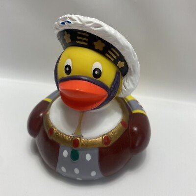 Yarto Henry VIII Rubber Duck Bath Toy Designer Ducks