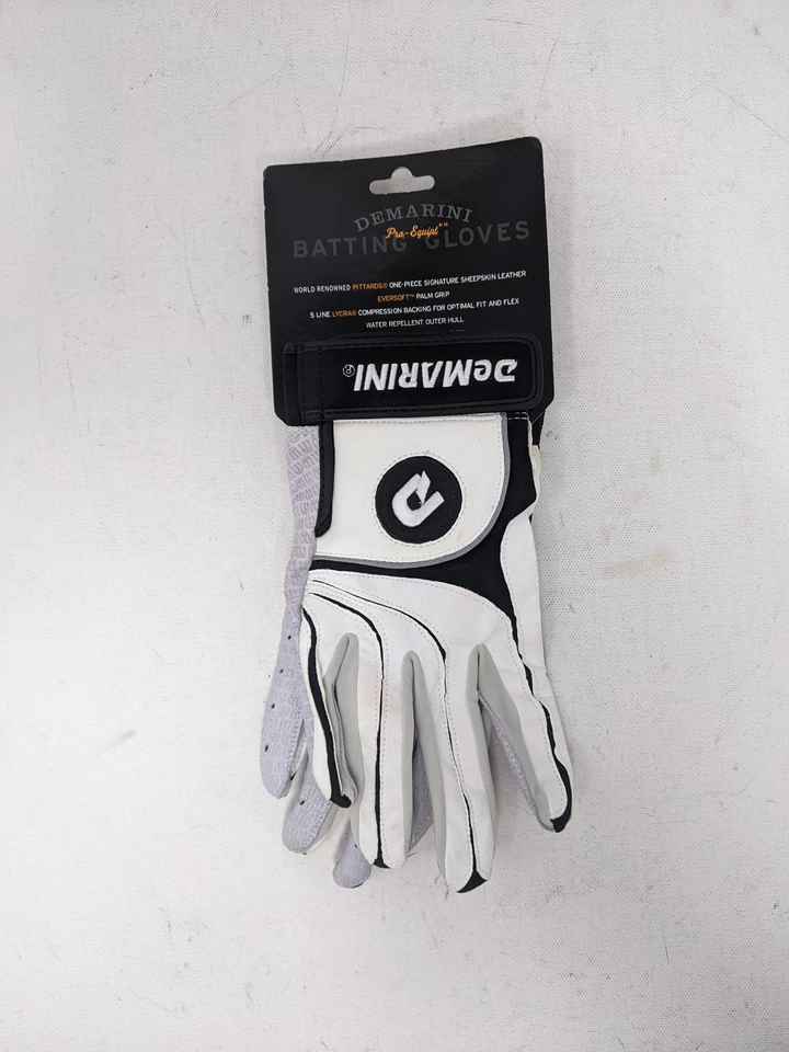 Luvas Demarini Pro Equip Eversoft tamanho M pele de carneiro compressão de lycra - Imagem 2 de 4