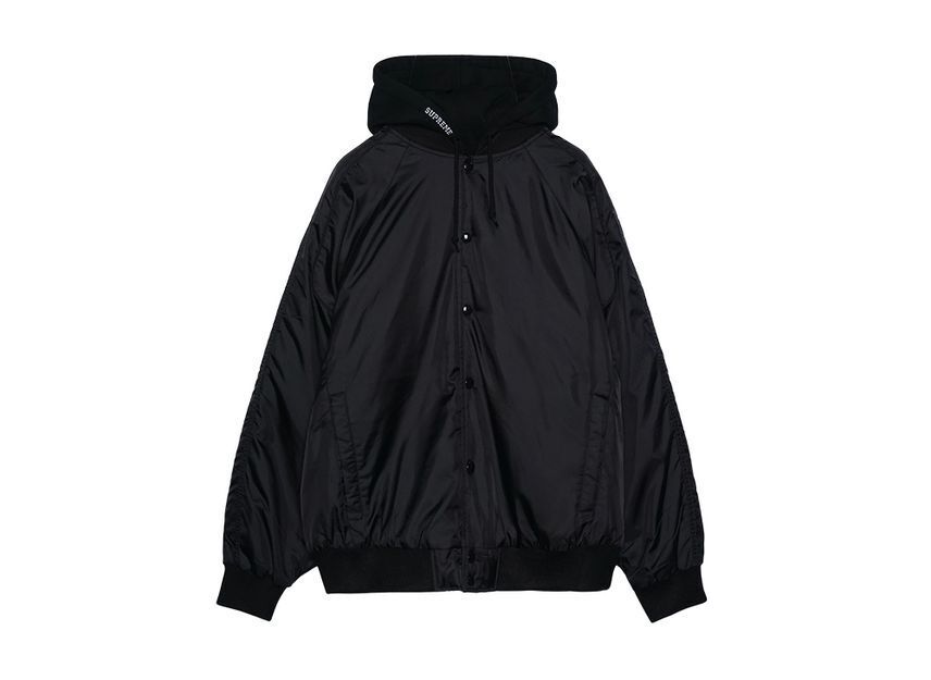 Supreme Hooded Stadium Jacket Black | eBay Supreme Hooded Stadium Jacket Black | eBay