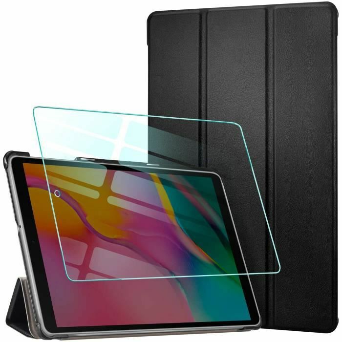 Coque Antichoc Samsung Tab A 2019 T510 avec Film Écran 9H Ultra Net