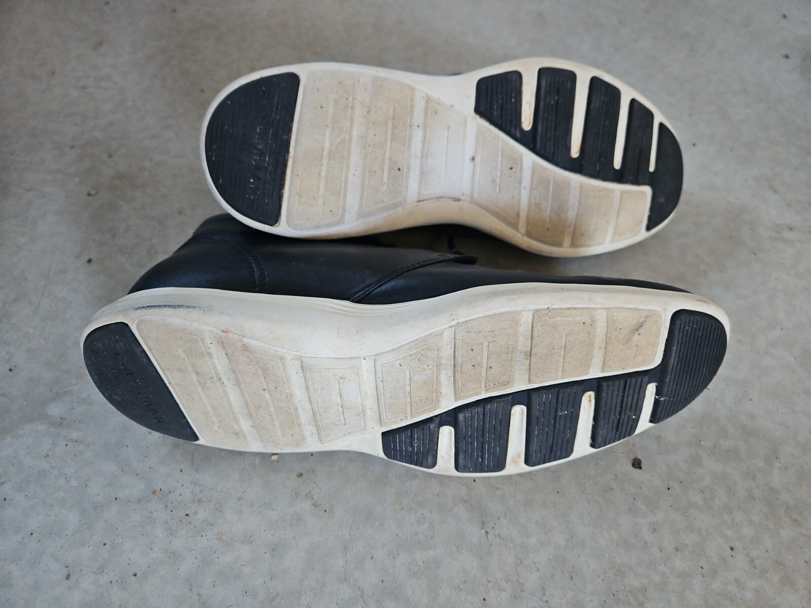 SAOLA Scarpe da uomo Cole Haan Grand OS Great Jones nere blu 11 5 m pelle Chukka