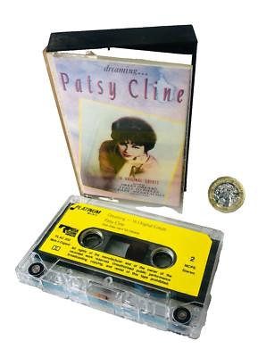 Kassette Tape Patsy Cline Dreaming 16 Original Größen Musik Vintage ra