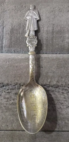 CHICKAMAUGA CHATTANOOGA MILITARY NATIONAL PARK SOUVENIR SPOON - SNODGRASS HOUSE