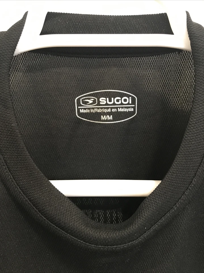 Sugoi Mens Rock N Roll 1/2 Marathon San Jose Sz M Running T-Shirt Black - Image 4 of 4
