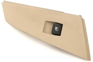 Schalter Fensterheber beige Tür hinten links BMW E60 E61 520d - 550i bis 3/07