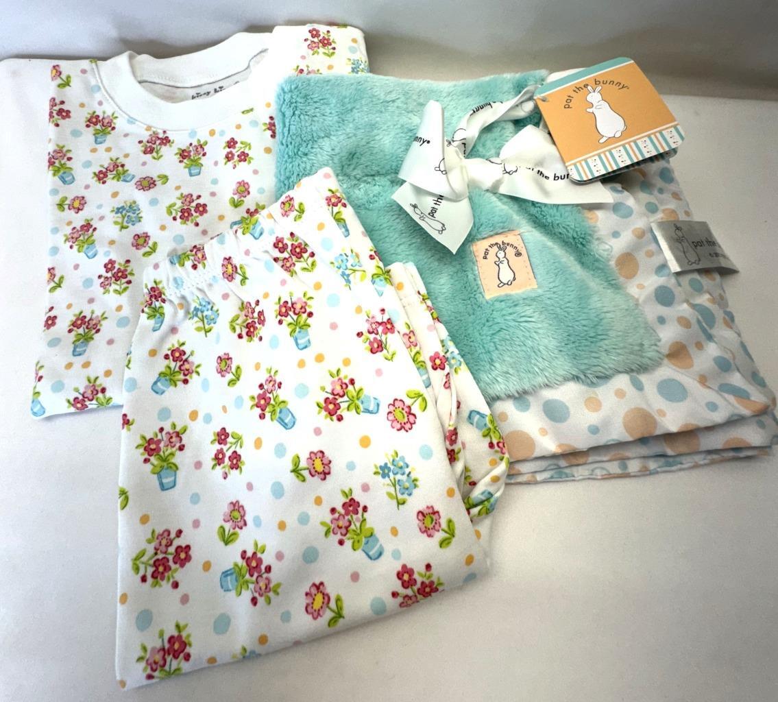 Kissy Kissy 2 Piece Pajamas Size 4 and Kids Preferred Pat the