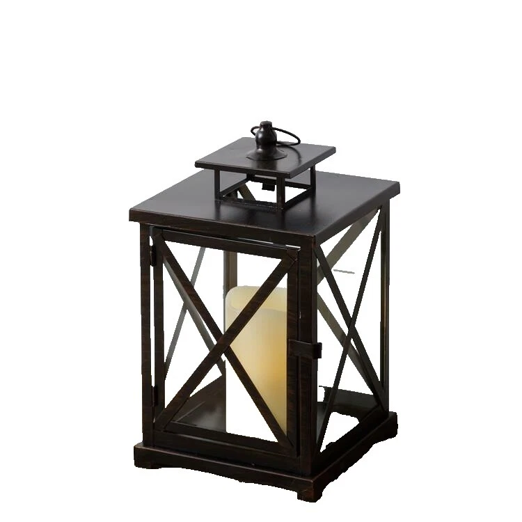 Linternas de boda negro