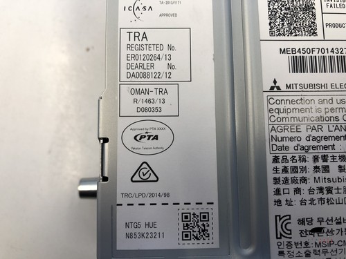 Satnav Control Unit Multimedia Drive Mercedes C-Class W205 C205 S205 W447 - Picture 6 of 6