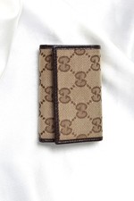 Gucci Canvas Key Case