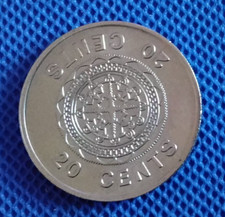 Solomon islands 20 cent coin Uncirculated condition 1977 Queen Elizabeth II