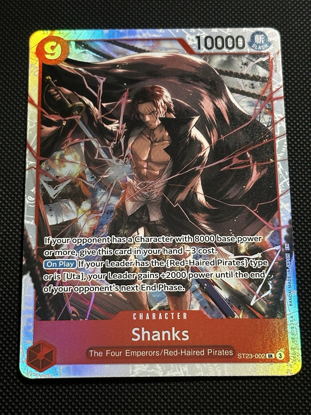 Shanks (002) ST23-002 Starter Deck 23: RED Shanks Foil