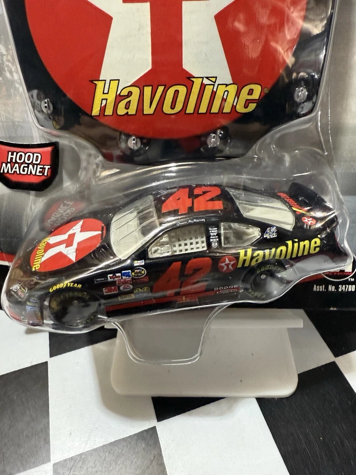 Jamie MCMURRAY #42 TEXACO HAVOLINE 1/64 DIECAST 2005 CON IMÁN DE CAPÓ Foto 2 de 4