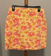 Women  s Old Navy Floral Ponte Stretch Skirt Size M