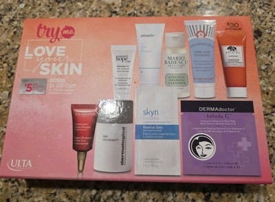 ULTA LOVE YOUR SKIN - TRY ME SET| 9 TRIAL PRODUCTS| NEW IN BOX