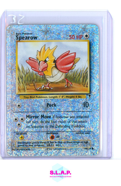 Spearow [Reverse Holo] #94 (Legendary Collection (2002))