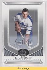 2020-21 SP Signature Edition Legends Silver Script Dick Duff #99 HOF READ 0l2
