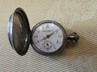 VINTAGE RARE SWISS MADE SILVER  POCKET WATCH