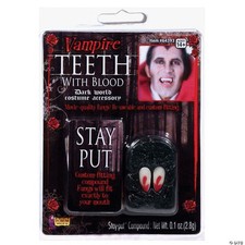 Vampire Fangs With Blood Makeup Rubie's One size