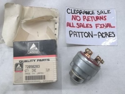 Key switch without Key 72098283 for Agco Allis-Chalmers 5015 5020 5030 5215 5220