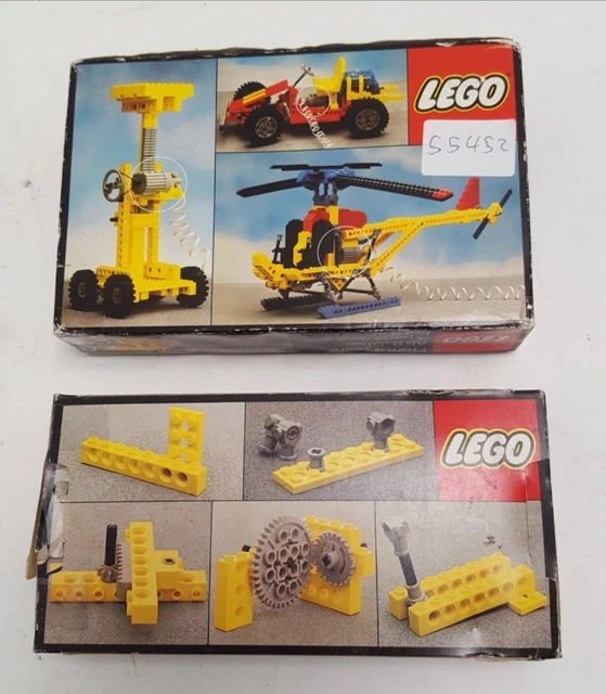 Vintage LEGO Technic Motor Set 870 With Box and Parts 1977, Rare! #Live