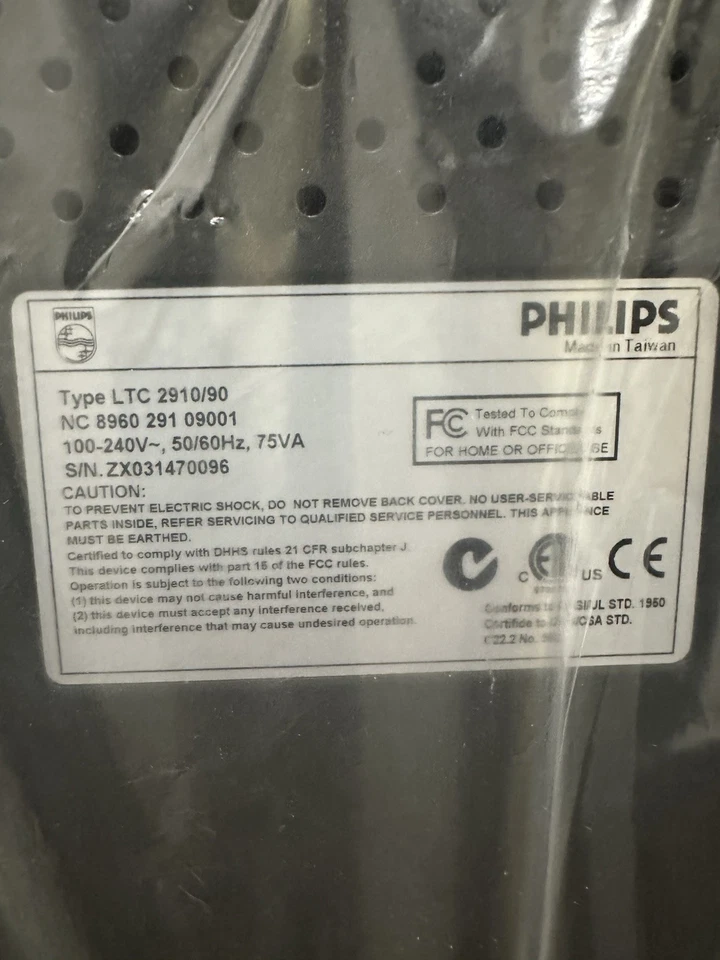 Monitor de video industrial a color Philips con tipo de audio: LTC2910/90 NUEVO (NUEVO EN CAJA) Foto 4 de 4