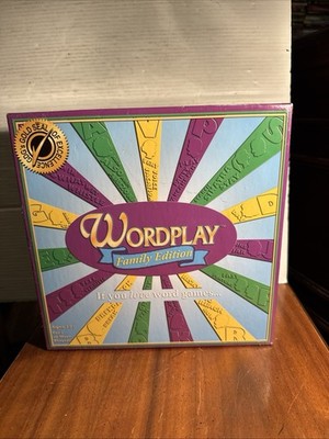Wordplay Board Game, A Fast-Paced Word Challenge Where Players Compete Against