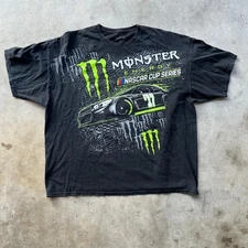 Vintage Retro Monster Energy NAS/CAR Racing Graphic Unisex Tee S-5XL