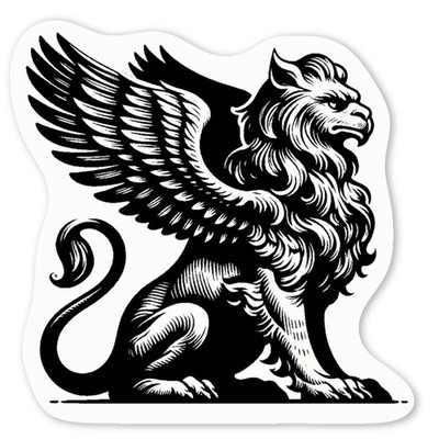 Aufkleber Sticker ''Majestic Griffin'' (DW047110)