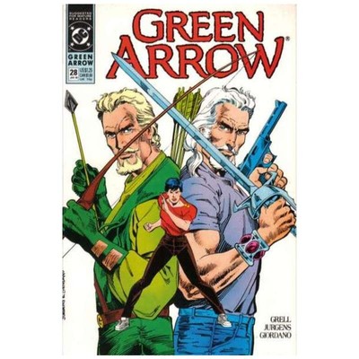 Green Arrow #28 - 1988 series DC comics VF+ Full description below [s