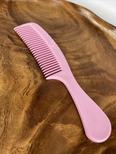 Vintage Goody Comb Hair Detangler Pink 6.5" USA