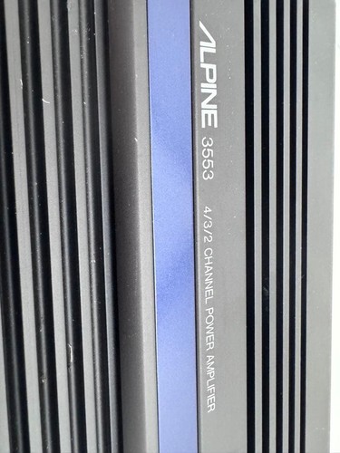 Alpine 3553 4/3/2 Kanal Endstufe Alpine - Bild 6 von 6
