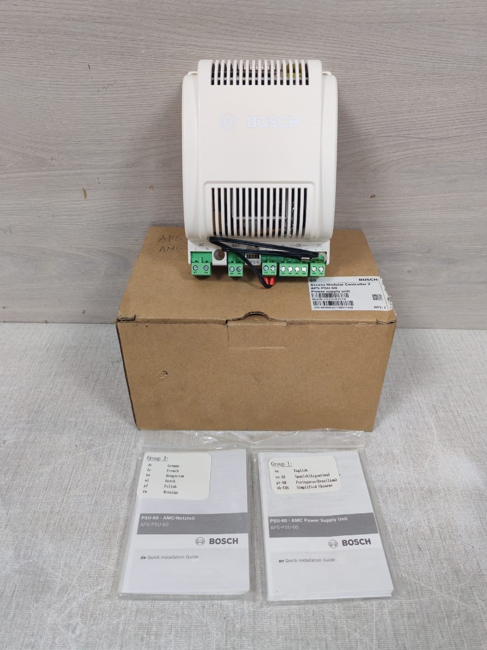 Bosch APS-PSU-60 Access Modular Controller 2 Power Supply Unit F01U282970