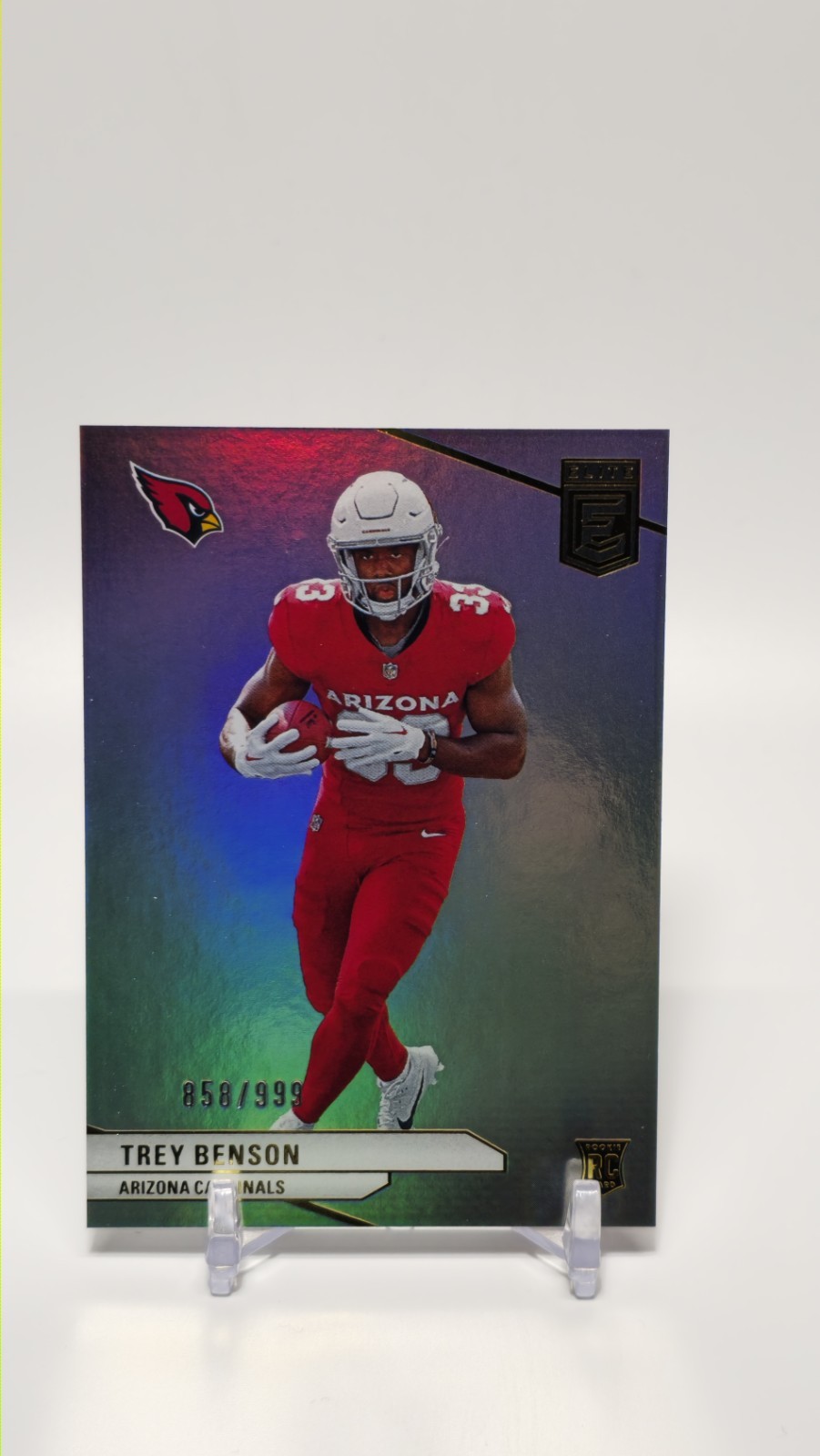 2024 Panini Donruss Elite - Rookies Trey Benson #124 /999 (RC)