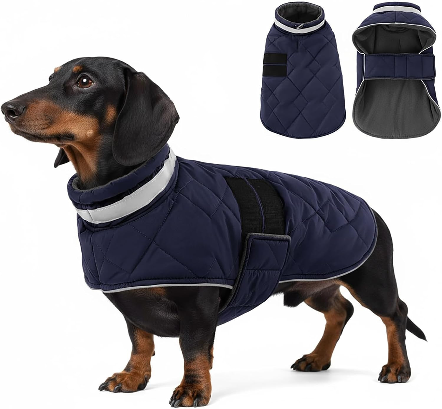 Cappotto Impermeabile per Cane Invernale, S Cappottino per Cani Di Taglia Piccol