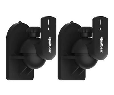 QualGear Universal Speaker Wall Mount for Speakers Up to 3.5Kg/7.7lbs