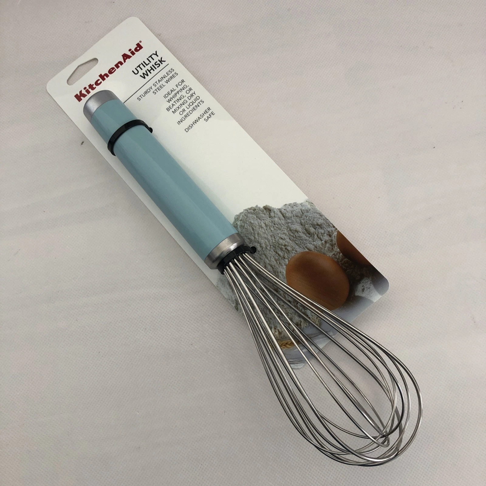 New KitchenAid Mineral Water Ice Blue Light Aqua Utility Whisk
Opens in a new window or tab