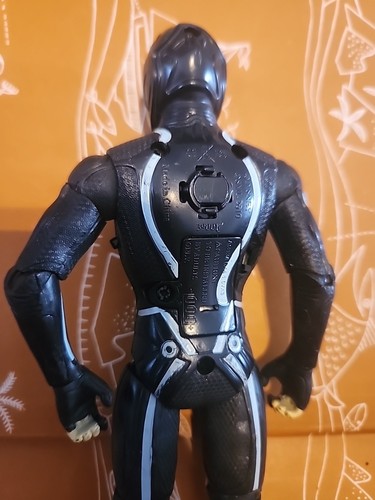 Disney Tron Legacy Deluxe Sam Flynn Modellino 2010 Spin Masters 8" - Foto 6 di 8