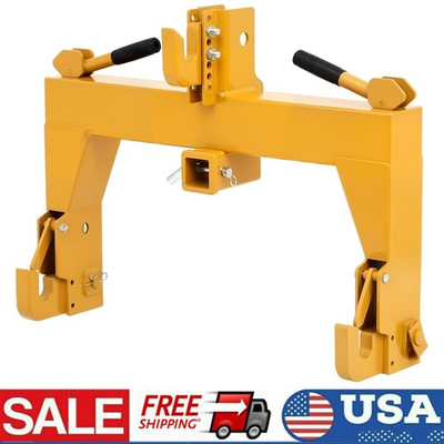 #ad 3 Point Quick Hitch 3000LBS w 2quot; Receiver Adaptation to Category 1 Tractor $129.99