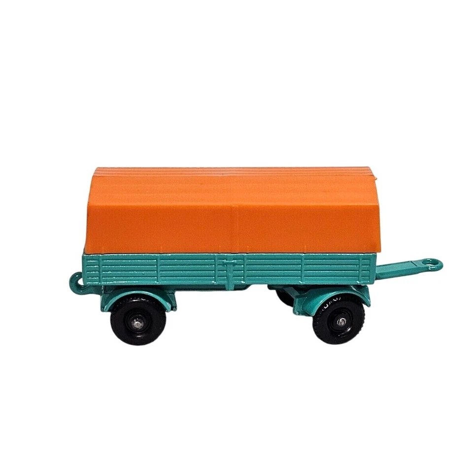 1960 Lesney Matchbox Series GREEN No 2 Mercedes Trailer CLEAN! - Image 2 of 4