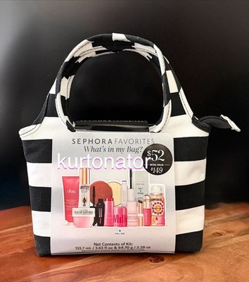 Sephora Favorites What's In My Bag 12pc Set & Mini Tote Bag NEW