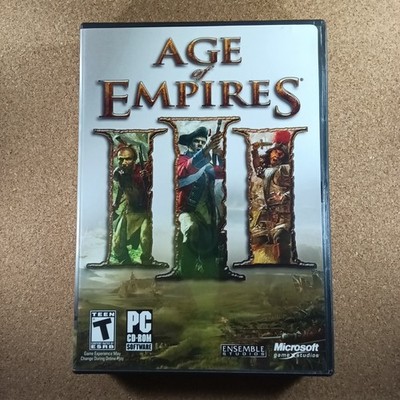 Age Of Empires III PC Game Complete With 3 Discs Case Manuals & Quick Reference