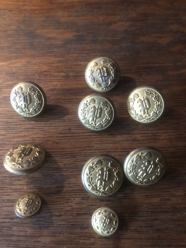 Vintage Police Buttons