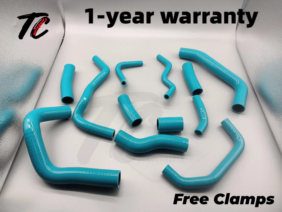 Kit de mangueira de radiador de silicone Fit Honda CBR1000RR Fireblade 2004-2007 05 06 - Imagem 2 de 4