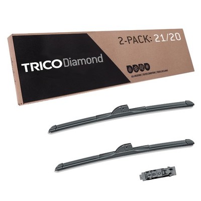 TRICO Diamond 21'' + 20'' Super Premium Automotive Replacement Windshield Wiper...